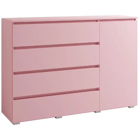 Obrazek Komoda 4s1d Cosmo C05 Różowy