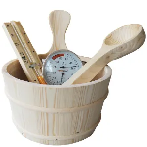 Obrazek Zestaw akcesoriów do saun 4-elementy