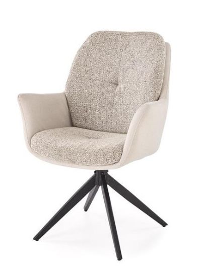 Obrazek Krzesło obrotowe Murano popiel