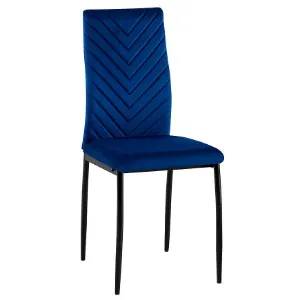 Obrazek Krzesło Piper 12346 granatowe