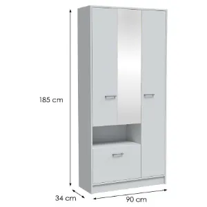 Obrazek Szafa London biała