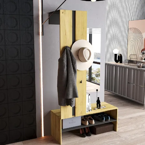 Obrazek Garderoba Lunari czarny/artisan