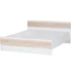 Obrazek Łoże 160 Wenecja 03 Biały/Dąb Sonoma
