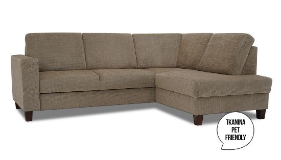 Obrazek Narożnik z funkcją spania Artico lewy beżowy