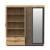 Obrazek Szafa trzydrzwiowa z lustrem Sole LA32