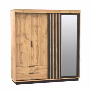 Obrazek Szafa trzydrzwiowa z lustrem Sole LA32
