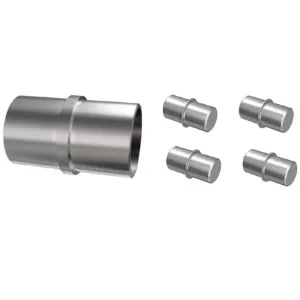 Obrazek Zestaw łączników dla rur: 1x Ø42,4mm, 4x Ø12,0mm