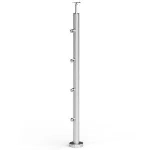 Obrazek Słupek balustrady do montażu posadzkowego Ø42,4x970mm