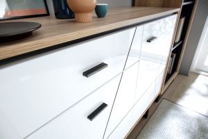 Obrazek Komoda dwudrzwiowa z szufladą Brolo Typ BROK04