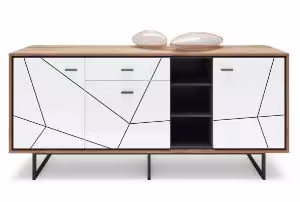 Obrazek Komoda dwudrzwiowa z szufladą Brolo Typ BROK06