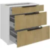 Obrazek Szafka Kuchenna Cremona Wh 80d 3s Bb