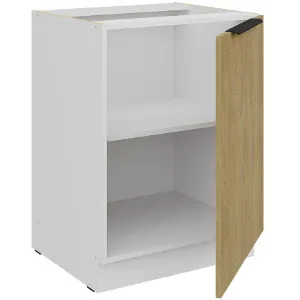 Obrazek Szafka Kuchenna Cremona Wh 60d 1f Bb