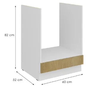 Obrazek Szafka Kuchenna Cremona Wh 60dg Bb