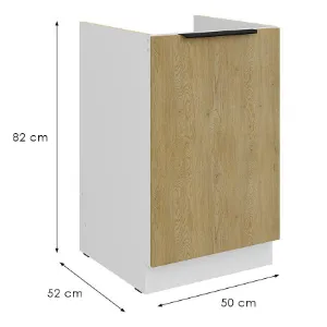 Obrazek Szafka Kuchenna Cremona Wh 50zl 1f Bb