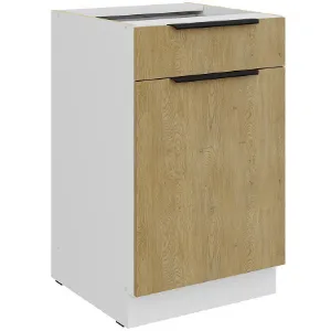 Obrazek Szafka Kuchenna Cremona Wh 50d 1f 1s Bb