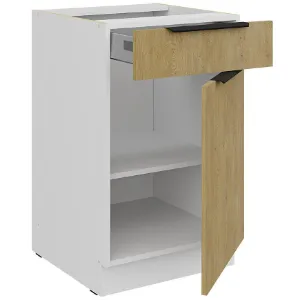 Obrazek Szafka Kuchenna Cremona Wh 50d 1f 1s Bb