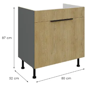 Obrazek Szafka Kuchenna Cremona Ant 80zl 1s Bb