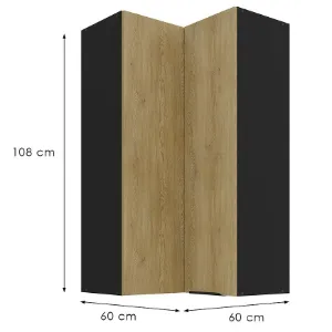 Obrazek Szafka Kuchenna Cremona Bl 60x60 Gn-108 2f (90°)