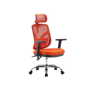 Obrazek Fotel Biurowy Angel Jokasta Pomarańczowa