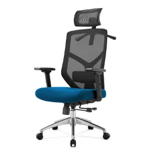 Obrazek Fotel Biurowy Angel Rosa Niebieska