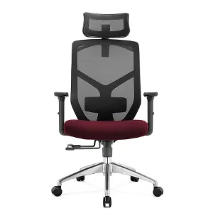 Obrazek Fotel Biurowy Angel Rosa Bordowa