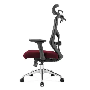 Obrazek Fotel Biurowy Angel Rosa Bordowa