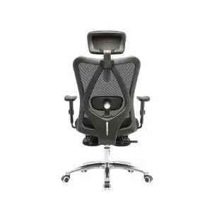 Obrazek Fotel Biurowy Angel Europa Z Podnóżkiem Czarny