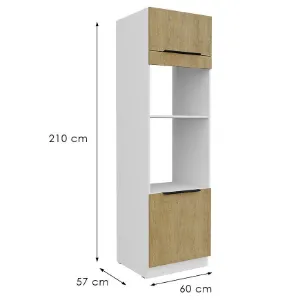 Obrazek Szafka Kuchenna Cremona Wh 60dpm-210 2f