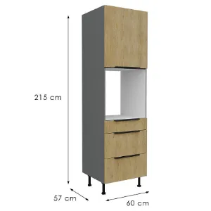 Obrazek Szafka Kuchenna Cremona Ant 60dps-215 1f 3s