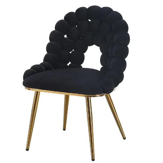 Obrazek Krzesło Dune 12509 czarne/złote