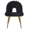 Obrazek Krzesło Dune 12509 czarne/złote