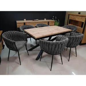 Obrazek Krzesło Asti Raven-15 Szary Ciemny