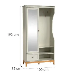 Obrazek Garderoba Windsor kashmir/dąb naturalny