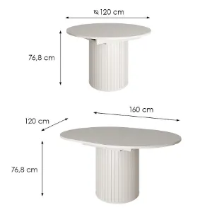 Obrazek Stół Rozkładany Zante Za9 Cashmere