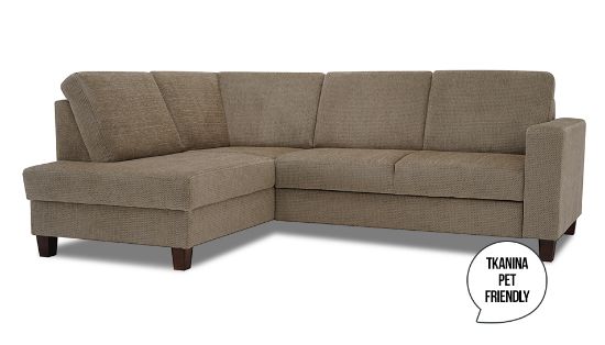 Obrazek Narożnik z funkcją spania Artico prawy beżowy