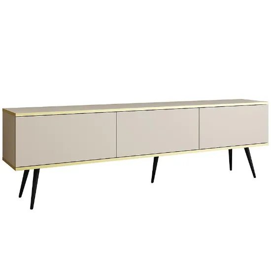 Obrazek Szafka RTV Oro 175 Beż+ Nogi Czarne