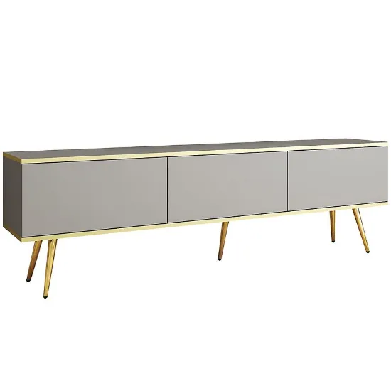 Obrazek Szafka RTV Oro 175 Szary+ Nogi Czarne