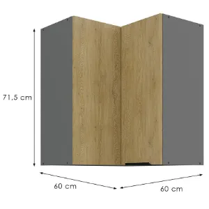 Obrazek Szafka Kuchenna Cremona Ant 60x60 Gn-72 2f (90°)