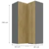 Obrazek Szafka Kuchenna Cremona Ant 60x60 Gn-108 2f (90°)