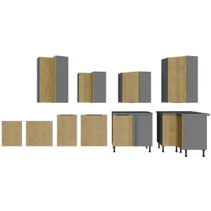 Obrazek Szafka Kuchenna Cremona Ant 60x60 Gn-108 2f (90°)