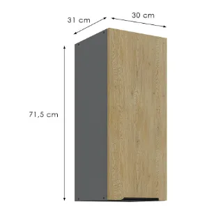 Obrazek Szafka Kuchenna Cremona Ant 30g-72 1f