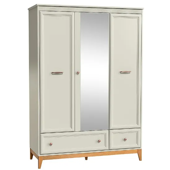 Obrazek Szafa Windsor 15W kashmir/dąb naturalny