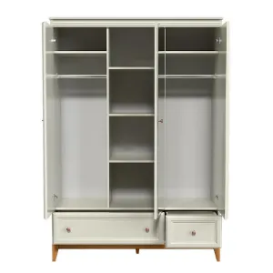 Obrazek Szafa Windsor 15W kashmir/dąb naturalny