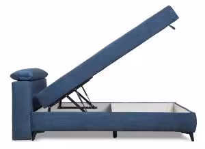 Obrazek Łóżko tapicerowane Lavia 140x200 cm granat