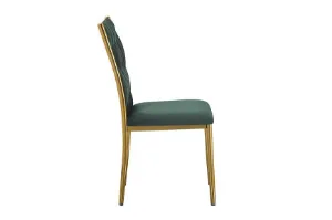 Obrazek Krzesło Glamour 12510 zielone/złote