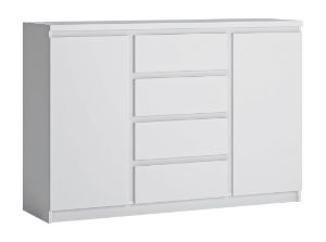 Obrazek Komoda dwudrzwiowa z szufladami Fribo FRIK03