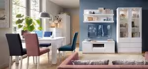 Obrazek Komoda dwudrzwiowa z szufladami Fribo FRIK03