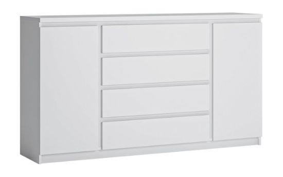 Obrazek Komoda dwudrzwiowa z szufladami Fribo FRIK02