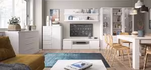 Obrazek Komoda dwudrzwiowa z szufladami Fribo FRIK02