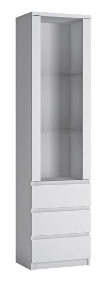 Obrazek Witryna jednodrzwiowa z szufladami Fribo FRIV01